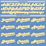Powder Tone Blue White-Gold Custom Jersey Two Authentic Baseball Powder Tone Blue White-Gold Custom Jersey Two Authentic Baseball