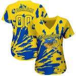 Baseball Sunflower Ukraine Authentic Design Pattern Custom Nightingale 3D Jersey Baseball Sunflower Ukraine Authentic Design Pattern Custom Nightingale 3D Jersey