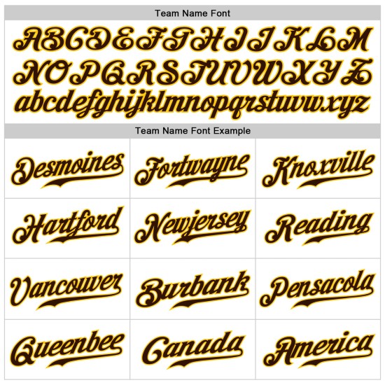 Custom Authentic White Brown-Gold Baseball Jersey Sleeveless Custom Authentic White Brown-Gold Baseball Jersey Sleeveless