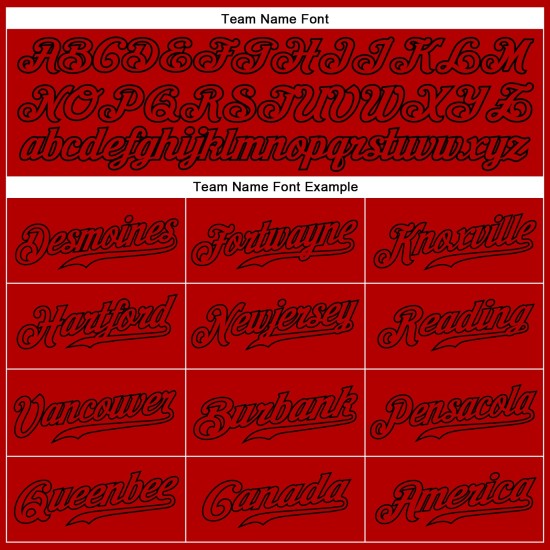 Sleeveless Baseball Custom Authentic Jersey Red Red-Black Sleeveless Baseball Custom Authentic Jersey Red Red-Black
