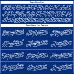 Baseball Royal Jersey Pattern Multicolor Custom Authentic White 3D Design Baseball Royal Jersey Pattern Multicolor Custom Authentic White 3D Design