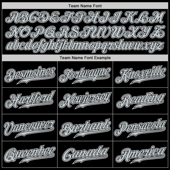 Silver-White Authentic Fashion Baseball Jersey Custom Black Gradient Silver-White Authentic Fashion Baseball Jersey Custom Black Gradient