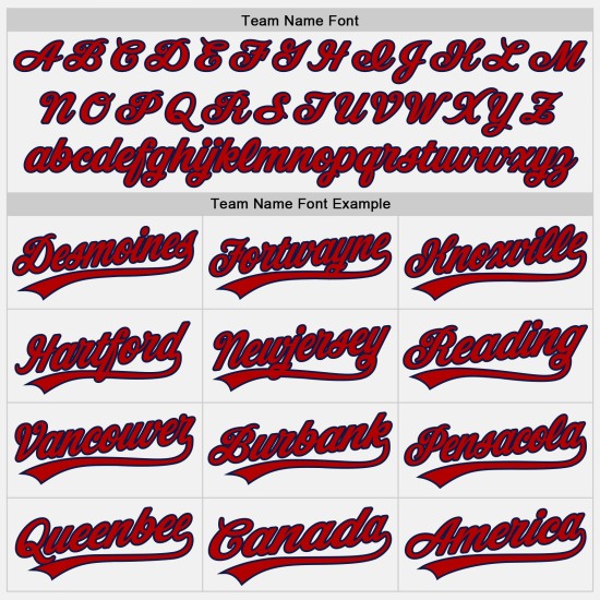 Authentic Baseball Red-Navy Jersey Red Pinstripe White Custom Authentic Baseball Red-Navy Jersey Red Pinstripe White Custom