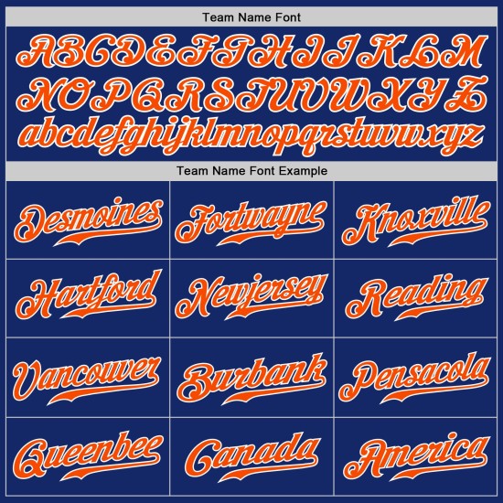 Authentic Jersey Baseball Royal Orange-Gray Custom Split Fashion Authentic Jersey Baseball Royal Orange-Gray Custom Split Fashion