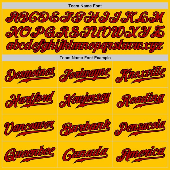 Jersey Red-Black Yellow Fade Authentic Baseball Fashion Custom Jersey Red-Black Yellow Fade Authentic Baseball Fashion Custom