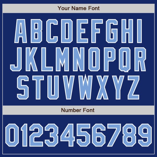 Blue-Gray Jersey Custom Light Split Authentic Baseball Royal Fashion Blue-Gray Jersey Custom Light Split Authentic Baseball Royal Fashion