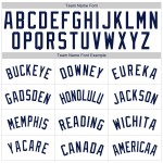 Navy Authentic Navy Jersey Baseball Custom White Pinstripe Navy Authentic Navy Jersey Baseball Custom White Pinstripe