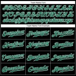 Kelly Black Green-White Sleeveless Authentic Jersey Custom Baseball Kelly Black Green-White Sleeveless Authentic Jersey Custom Baseball