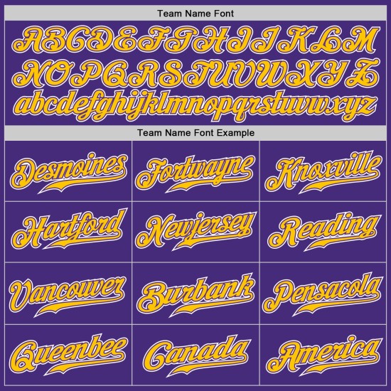 Baseball Custom Fashion Authentic Jersey Purple Yellow-White Gradient Baseball Custom Fashion Authentic Jersey Purple Yellow-White Gradient
